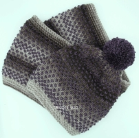 STELLA BONNET SNOOD MERINO + LANG YARNS TRICOTE SUD (18) (Large)